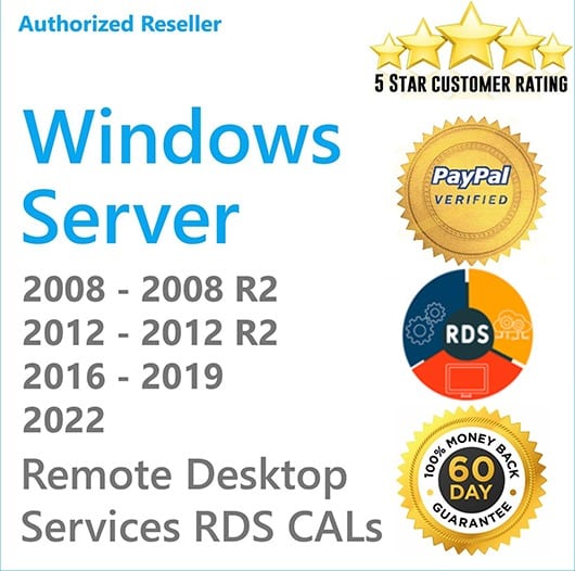 Windows Server Remote Desktop Services Terminal Services RDP RDS CAL